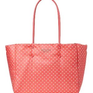 Kate Spade Pink Polka Dot Tote